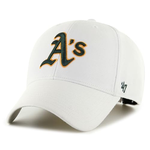 '47 Brand Relaxed Fit Cap - MLB Oakland Athletics weiß von '47