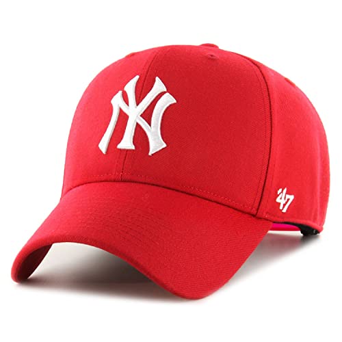 47 Brand Snapback Cap - MLB New York Yankees rot von '47