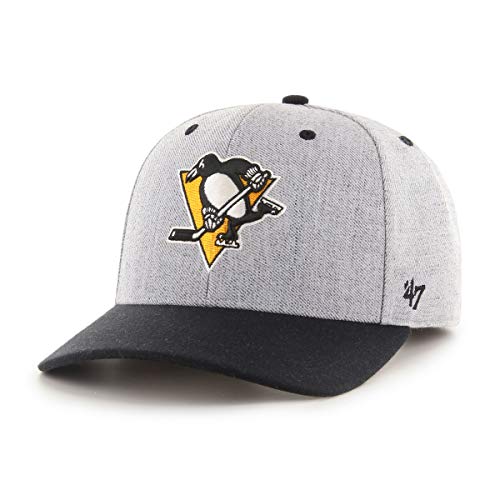 '47 Brand Snapback Cap - Storm Cloud Pittsburgh Penguins von '47