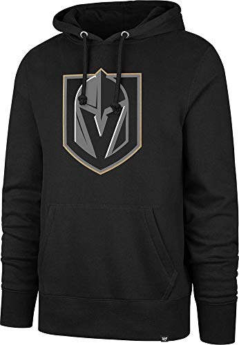 47 Forty Seven Brand Las Vegas Golden Knights Imprint Headline Hoody Jet Black Mens Kapuzenpullover Herren von '47
