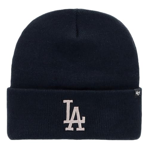 47 Herren MLB Los Angeles Dodgers Metallic Haymaker Baseballkappe, Navy, One Size von '47