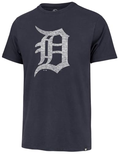 '47 MLB Herren Alternate Team Distressed Imprint Match Baseball Primary Logo Wordmark T-Shirt, Detroit Tigers, XXL '47 MLB Herren Alternate Team Distressed Imprint Match Baseball Primary Logo Wordmark T-Shirt, Detroit Tigers, XXL von '47