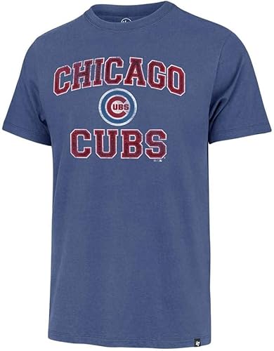 47 MLB Herren Union Arch Franklin Team Color Primary Logo Word Mark Kurzarm T-Shirt, Chicago Cubs, XX-Large 47 MLB Herren Union Arch Franklin Team Color Primary Logo Word Mark Kurzarm T-Shirt, Chicago Cubs, XX-Large von '47