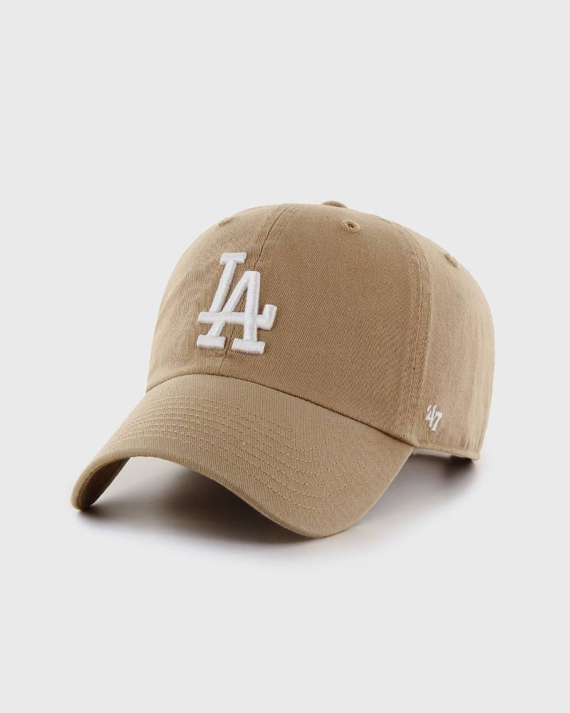 ´47 MLB Los Angeles Dodgers '47 CLEAN UP w/ No Loop Label men Caps beige in Größe:ONE SIZE von ´47