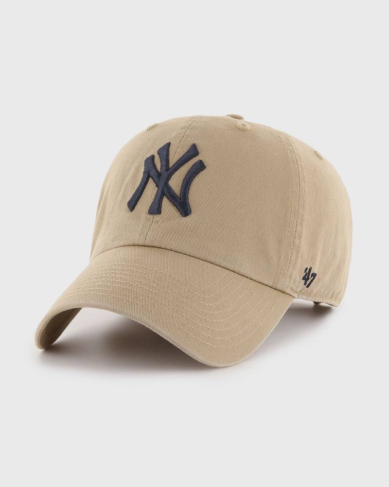 ´47 MLB New York Yankees '47 CLEAN UP men Caps beige in Größe:ONE SIZE von ´47