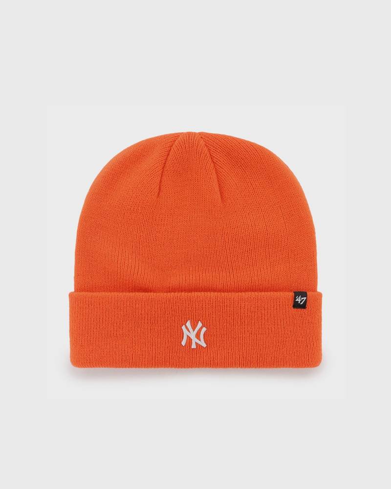 ´47 MLB New York Yankees Centerfield '47 CUFF KNIT men Beanies orange in Größe:ONE SIZE von ´47