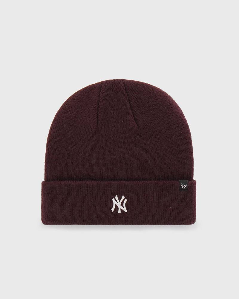 ´47 MLB New York Yankees Centerfield '47 CUFF KNIT men Beanies red in Größe:ONE SIZE von ´47