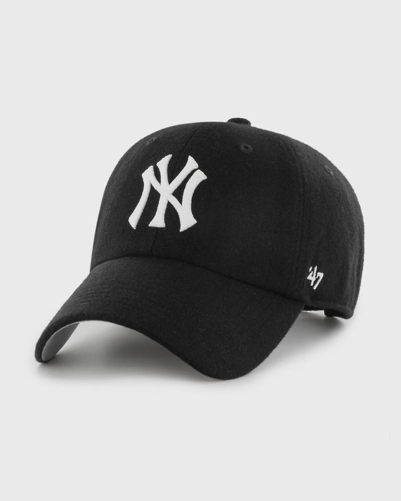 ´47 MLB New York Yankees Matte Finish ’47 CLEAN UP men Caps black in Größe:ONE SIZE von ´47