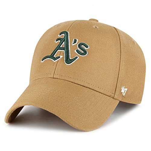 '47 MLB Oakland Athletics A's Cap Basecap Baseballcap MVP Camel Kappe von '47