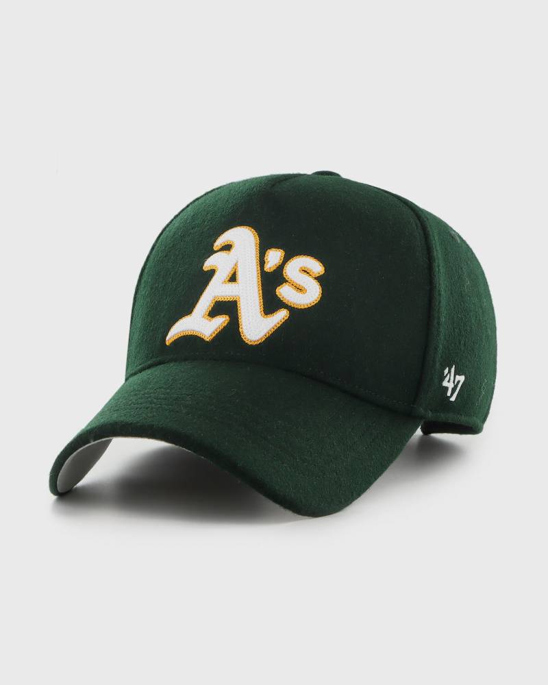 ´47 MLB Oakland Athletics Chain Stitch ’47 OFFSIDE DT men Caps green in Größe:ONE SIZE von ´47