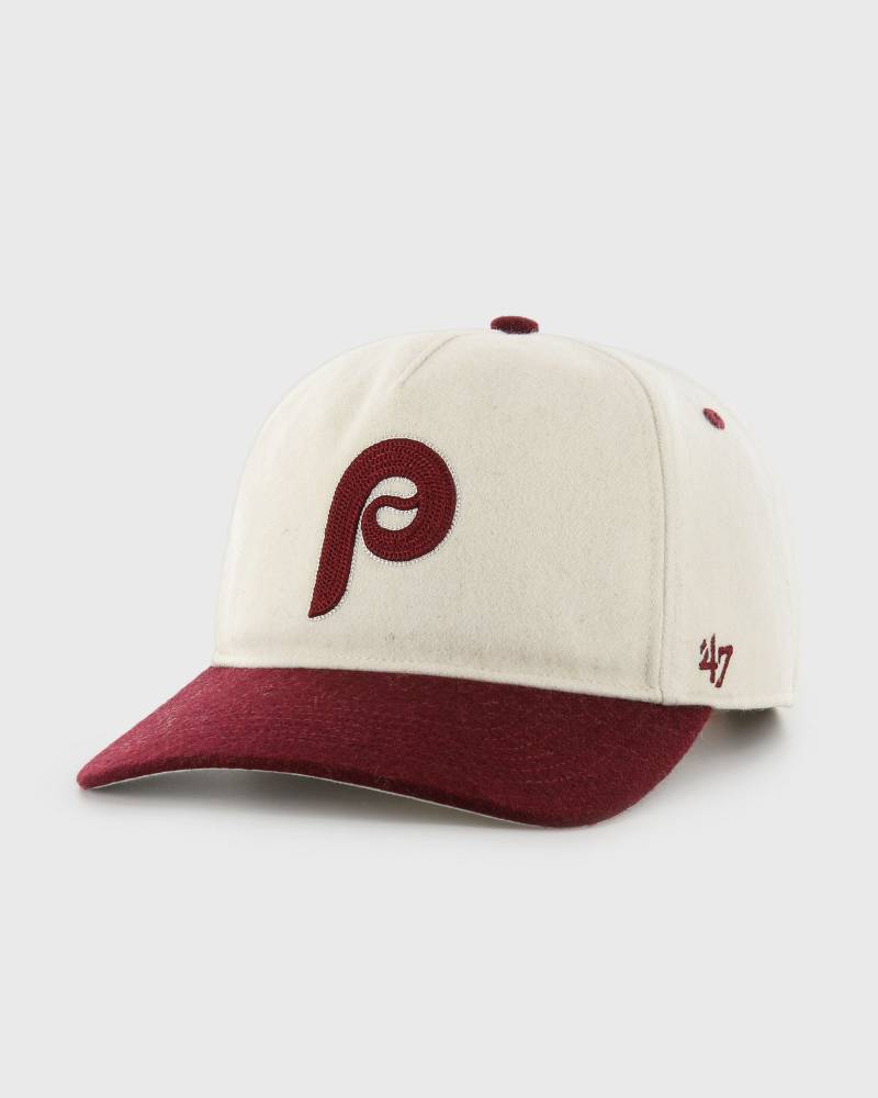 ´47 MLB Philadelphia Phillies Chain Stitch TT ’47 HITCH LC men Caps beige in Größe:ONE SIZE von ´47