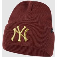 '47 Mütze mit 'New York Yankees'-Stickerei in Bordeaux, Größe One Size von '47