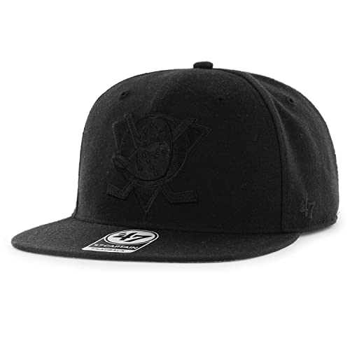 '47 NHL Anaheim Mighty Ducks Cap Basecap Baseballcap Captain Sure Shot schwarz Kappe '47 NHL Anaheim Mighty Ducks Cap Basecap Baseballcap Captain Sure Shot schwarz Kappe von '47