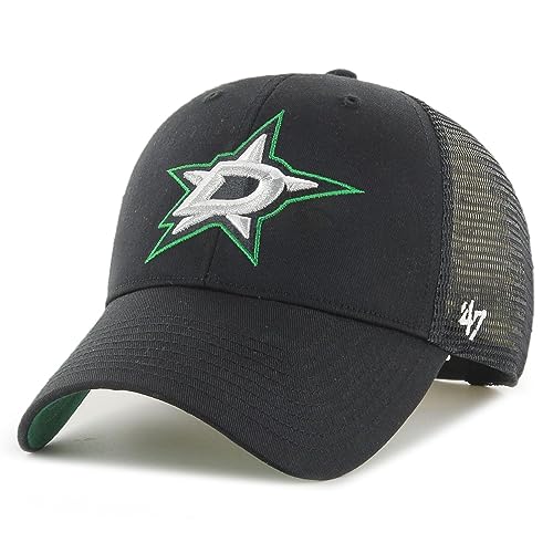 '47 NHL Dallas Stars Cap Basecap Branson Trucker Mesh schwarz Kappe von '47