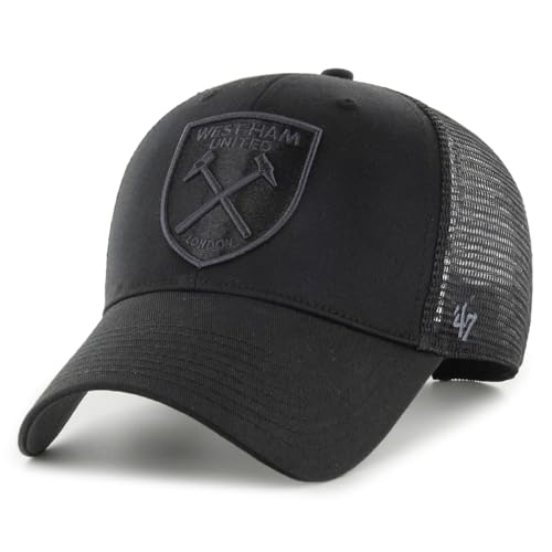 '47 West Ham United London MVP Kappe Cap Basecap Baseballkappe Trucker Branson schwarz von '47