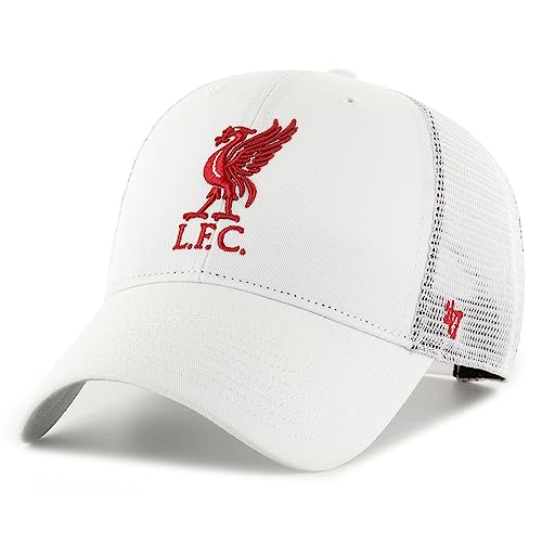 '47 Liverpool FC Basecap Cap Baseballcap Branson LFC Trucker Mesh White von '47