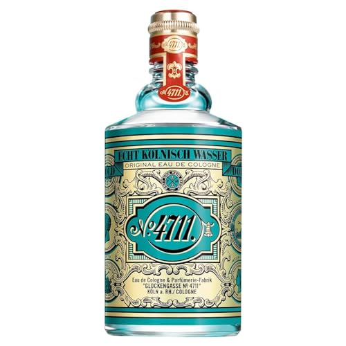 4711® Echt Kölnisch Wasser | Eau de Cologne 200ml Molanusflasche - Duftklassiker im ikonischen Flakon - charakteristischer Duft - unisex - wohltuend für Körper, Geist und Seele von 4711
