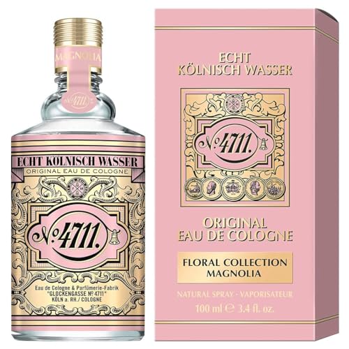 4711® Echt Kölnisch Wasser I Floral Collection - MAGNOLIE - Eau de Cologne - florale Neuinterpretation der Ikone - floral - feminin - verführerisch I 100 ml Natural Spray Vaporisateur von 4711