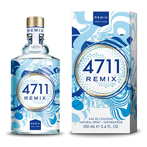 4711® Remix Cologne Limette - Sparkling Island I Eau de Cologne - fruchtig - spritzig - sommerlich - die fruchtig-frische Limitte neu im prickelnden Mix! I 100ml Natural Spray Vaporisateur von 4711