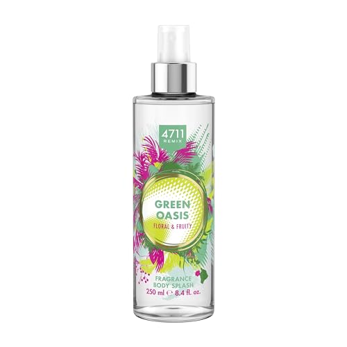 4711® Remix Green Oasis I Body Splash - spritzig - frei - abenteuerlustig - für wahre Lebensfreude! I 250ml Body Splash von 4711