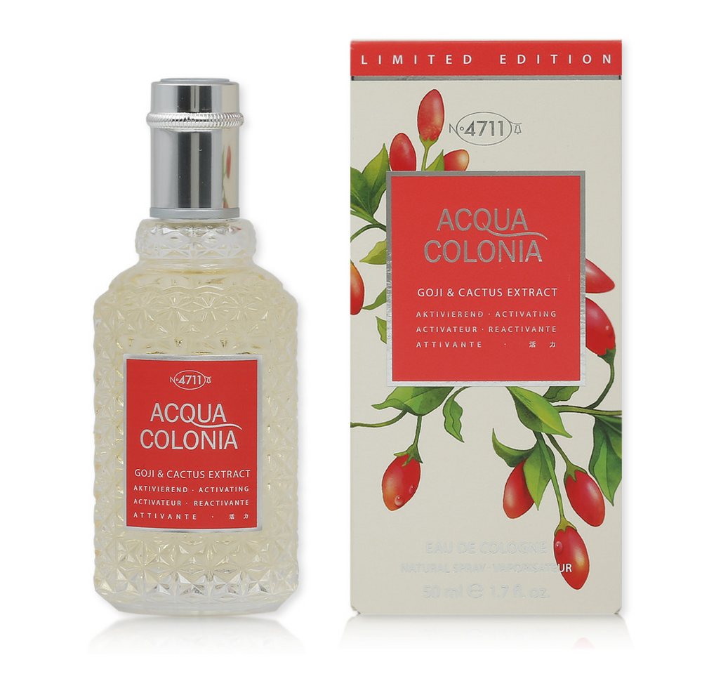 4711 Eau de Cologne 4711 Acqua Colonia Goji & Cactus Extract Eau de Cologne 50 ml 4711 Eau de Cologne 4711 Acqua Colonia Goji & Cactus Extract Eau de Cologne 50 ml von 4711