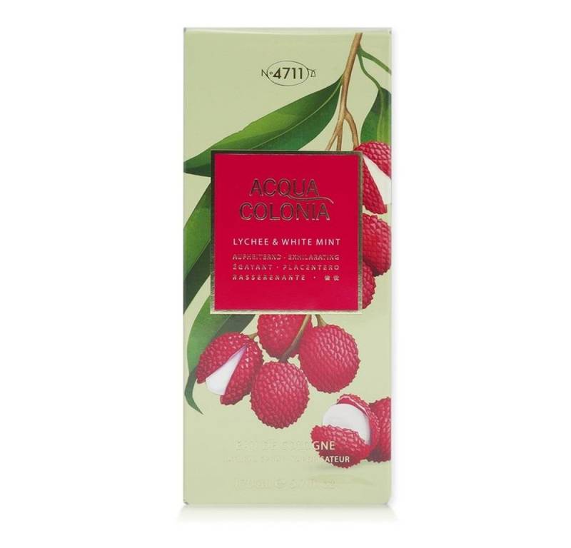 4711 Eau de Cologne 4711 Acqua Colonia Lychee & White Mint Eau de Cologne 170 ml von 4711