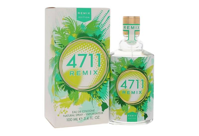 4711 Eau de Cologne Remix Green Oasis Damen EDC Spray, 4711 ACQUA COLONIA, Damenparfüm, Glasflakon, Damenduft von 4711