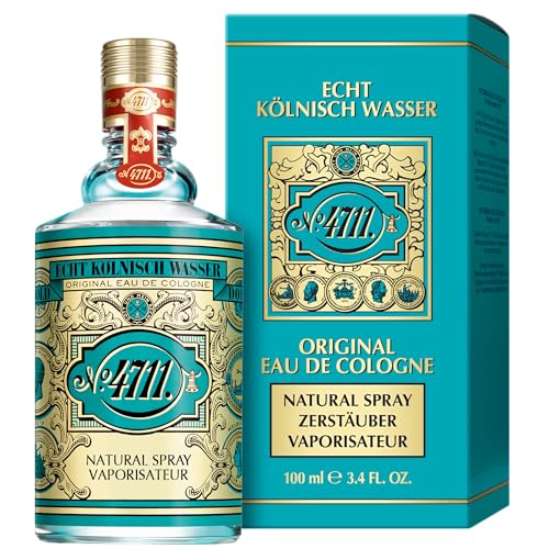 4711 Echt Kölnisch Wasser | Eau de Cologne 100ml Natural Spray - Duftklassiker im ikonischen Flakon - unisex - wohltuend für Körper, Geist und Seele von 4711