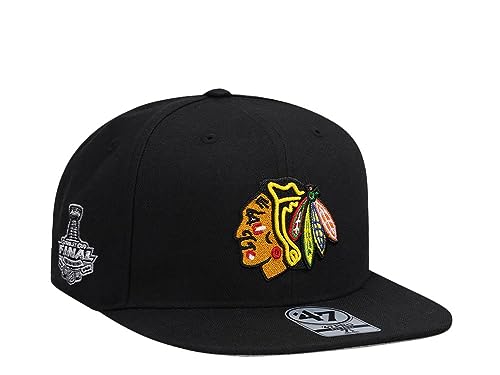 47Brand Chicago Blackhawks Stanley Cup 2013 Vintage Black 47Pro Fitted Cap (712) von 47Brand