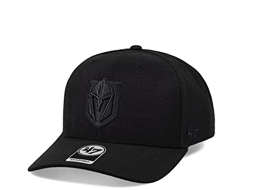 47brand Vegas Golden Knights All Black Classic DP Snapback Cap von 47brand