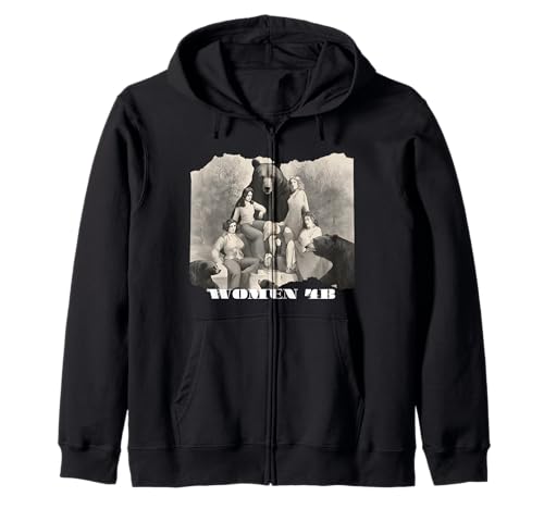 Funny Women for Bears 4B Movement Feminist Empowering Art Kapuzenjacke Funny Women for Bears 4B Movement Feminist Empowering Art Kapuzenjacke von 4B Movement Funny Women for Bears Empowering Art