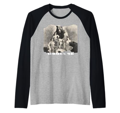 Funny Women for Bears 4B Movement Feminist Empowering Art Raglan Funny Women for Bears 4B Movement Feminist Empowering Art Raglan von 4B Movement Funny Women for Bears Empowering Art