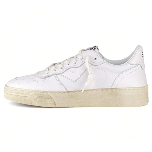 Scarpa uomo 4B12 sneakers in pelle bianco US24QB01 HYPER-U926 43 von 4B12