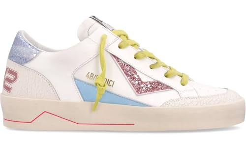 Sneaker donna 4B12 bianca/azzurra DS25QB05 KYLE-D109 38 von 4B12
