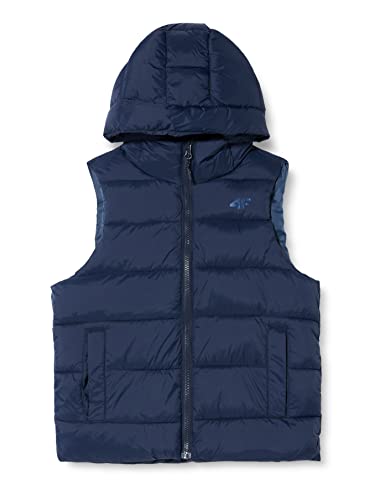 4F JUNIOR Jungen Boy's Jkump002 DOWN Jacket, Marineblau, 134 cm von 4F JUNIOR