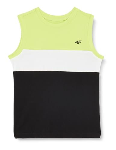 4F JUNIOR Jungen M038 Sleeveless, Zitrone Neon, 146 cm von 4F JUNIOR