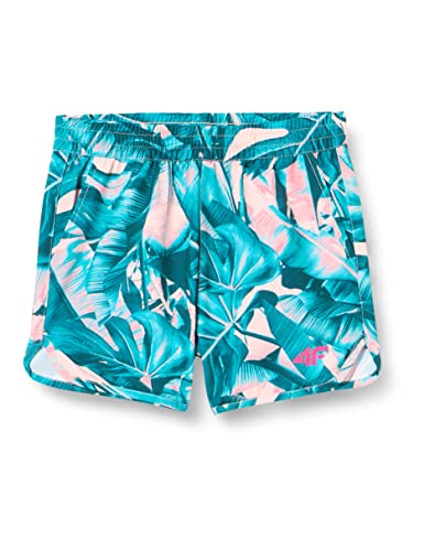 4F JUNIOR Mädchen Board Shorts F032 Boardshorts, Multicolour 3 Allover, 122/128 cm von 4F JUNIOR