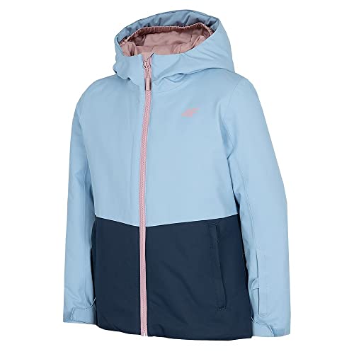 4F JUNIOR Mädchen Girl's Ski Jkudn001 Technical Jacket, Dunkelblau, 152 cm von 4F