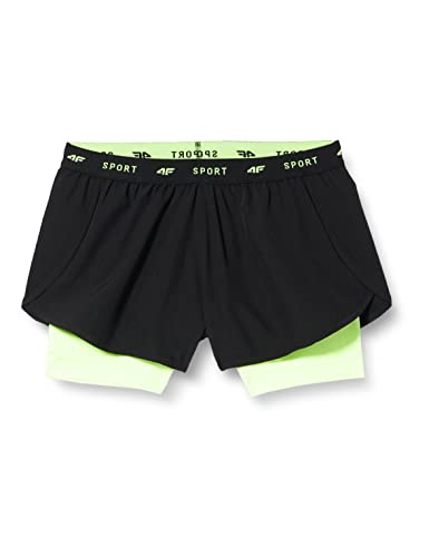 4F JUNIOR Mädchen Shorts FNK F144 Shorts FNK, DEEP Black, von 4F JUNIOR