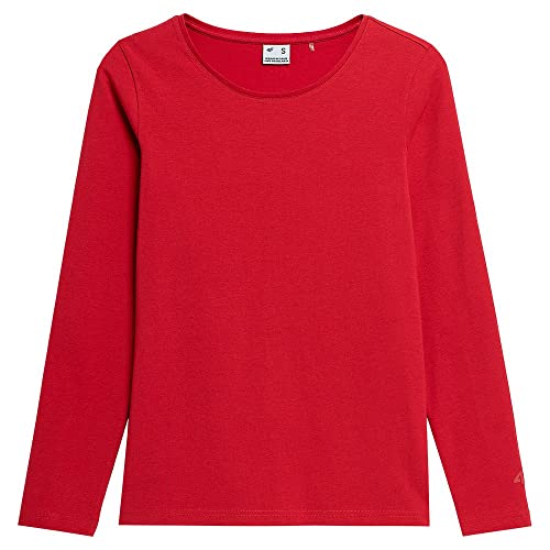 4F Damen F085 Longsleeve, Rot, Large von 4F