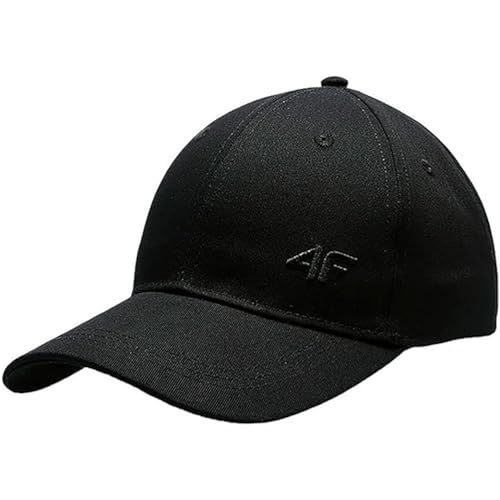 4F Damen F109 Baseball Cap, Tiefschwarz, M von 4F