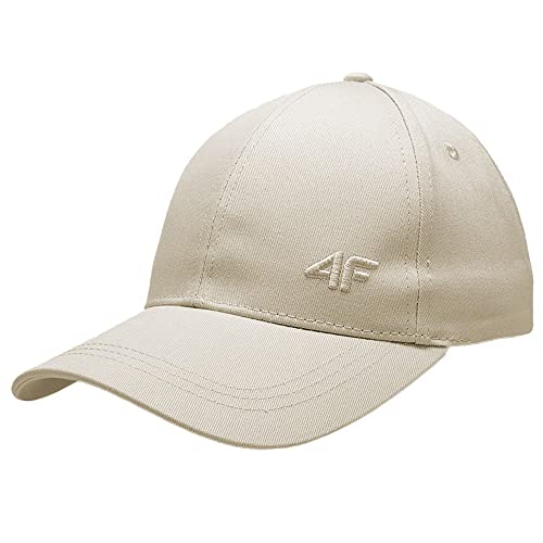 4F Damen F110 Baseball Cap, beige, Small von 4F