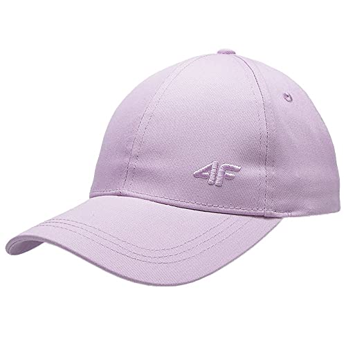 4F Damen F110 Baseball Cap, violett (Light Violet), Small von 4F