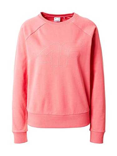 4F Damen H4Z22-BLD350 Sweatshirt, Coral, XXL von 4F