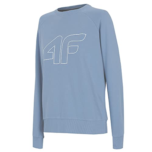 4F Damen H4Z22-BLD350 Sweatshirt, Denim, S von 4F