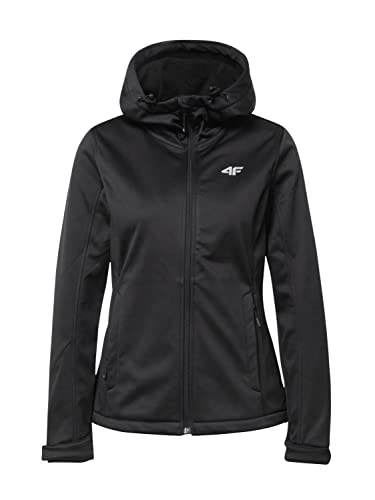 4F Damen H4Z22-sfd350 Softshell Jacket, Tiefschwarz, XS von 4F