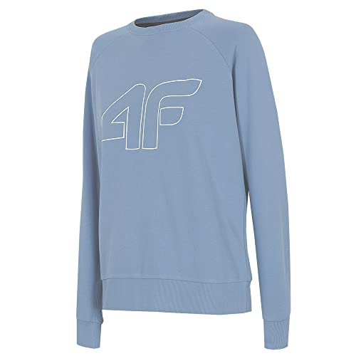 4F Damen H4z22-bld350 Sweatshirt, Denim, M von 4F
