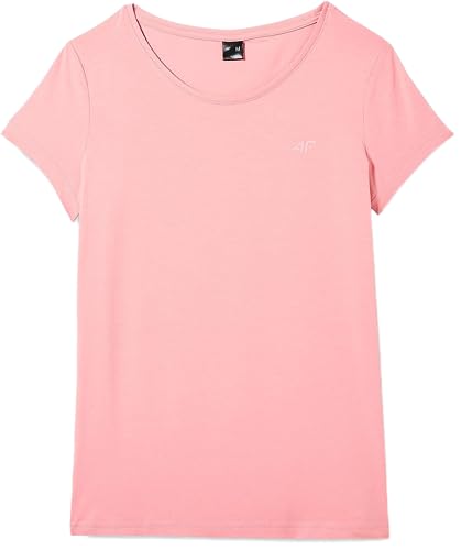 4F Damen Nosd4-tsd300-56s T-Shirt, Powder pink, M von 4F