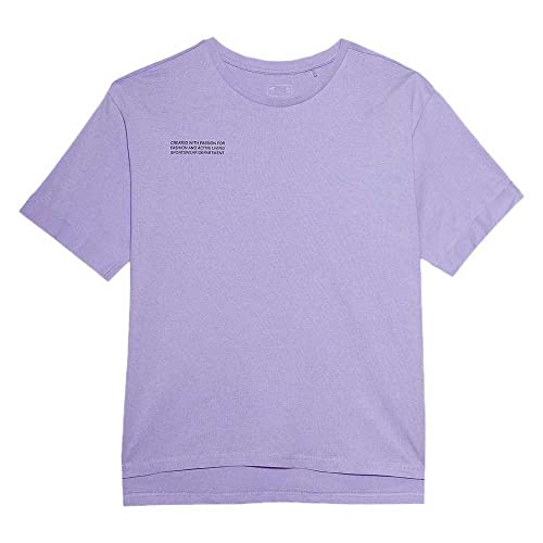 4F Damen T-Shirt F336 Tshirt, violett (Light Violet), Small von 4F