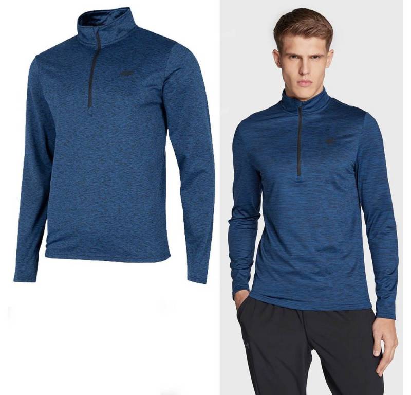4F Funktionsshirt 4F - Herren Langarmshirt, Underlayer mit Microfleece von 4F